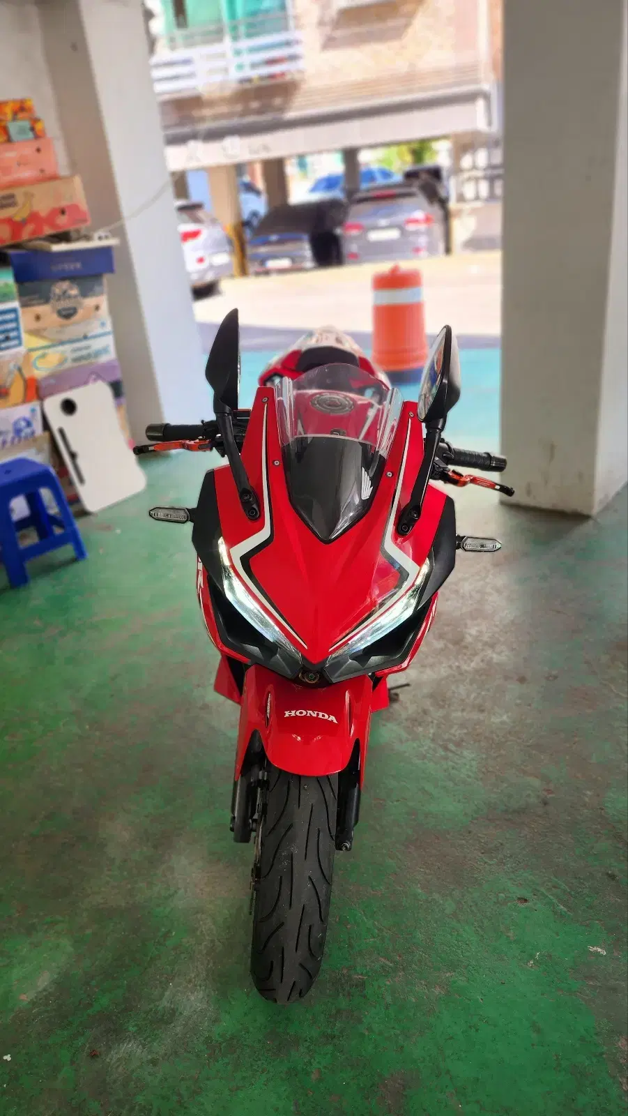 19년식 CBR500R 요시무라 슬립온 구변OK 판매합니다.